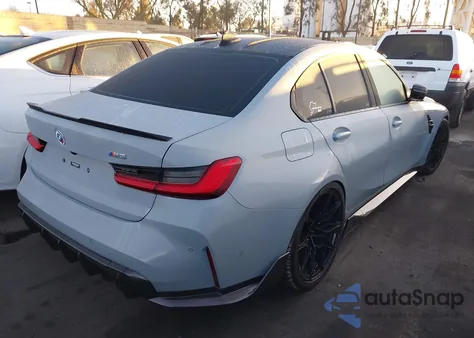 2021 BMW M3 Sedan from USA, damaged, VIN WBS53AY08MFK99479